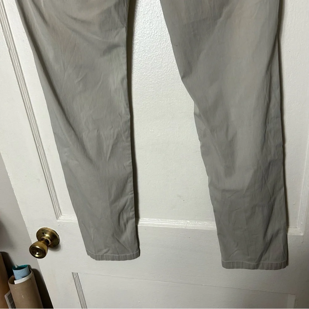 Birddogs tan chino performance stretch unlined pants men's 32 trouser